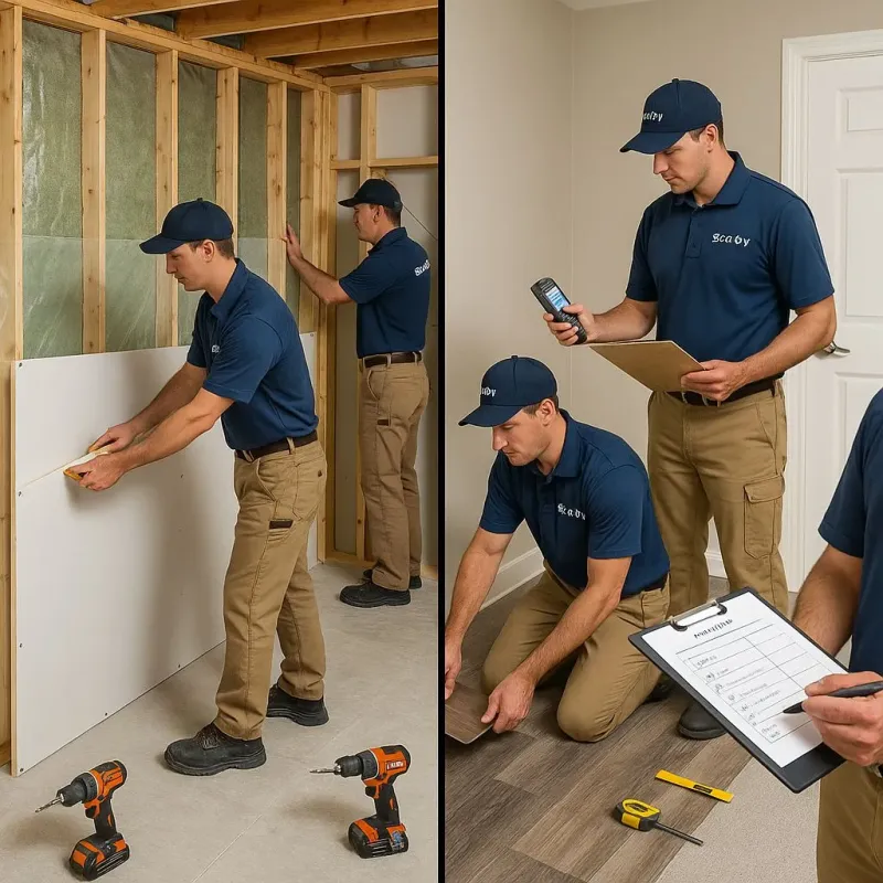 Repairs and Reconstruction process in Winston, OR